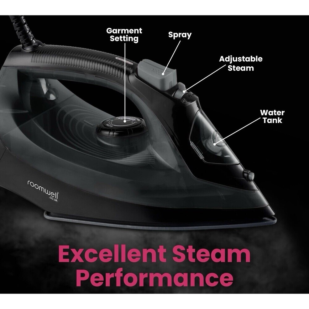 Hotel Iron Clothing Steam Auto Shut-Off Commercial Anti-Drip Ceramic